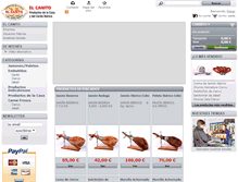 Tablet Screenshot of elcanito.com